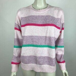 Elizabeth and James Lilac Color‎ Block Sweater